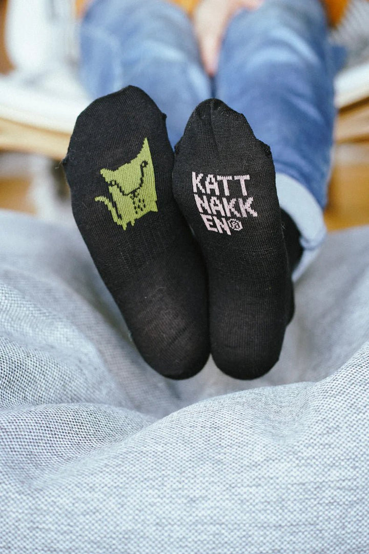 Kattnakken Ullsokker 3pk - Natt for barn - Brobrobrille