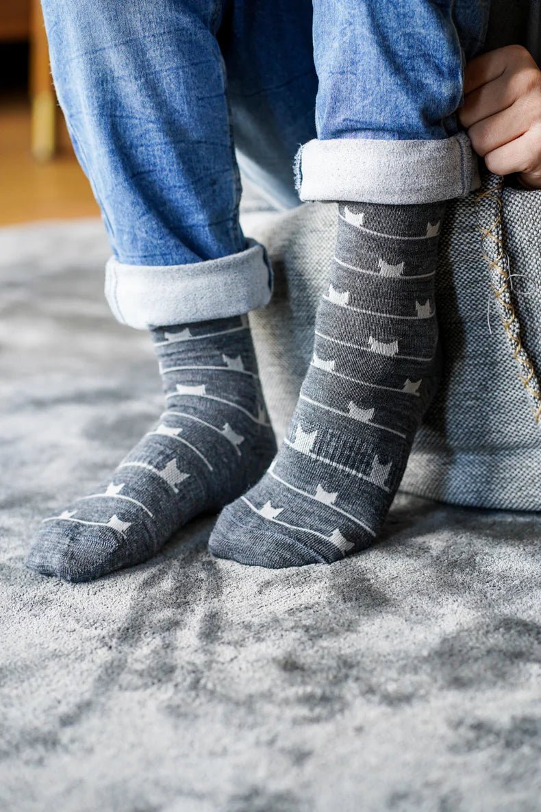 Kattnakken Ullsokker 3pk - Natt for barn - Brobrobrille