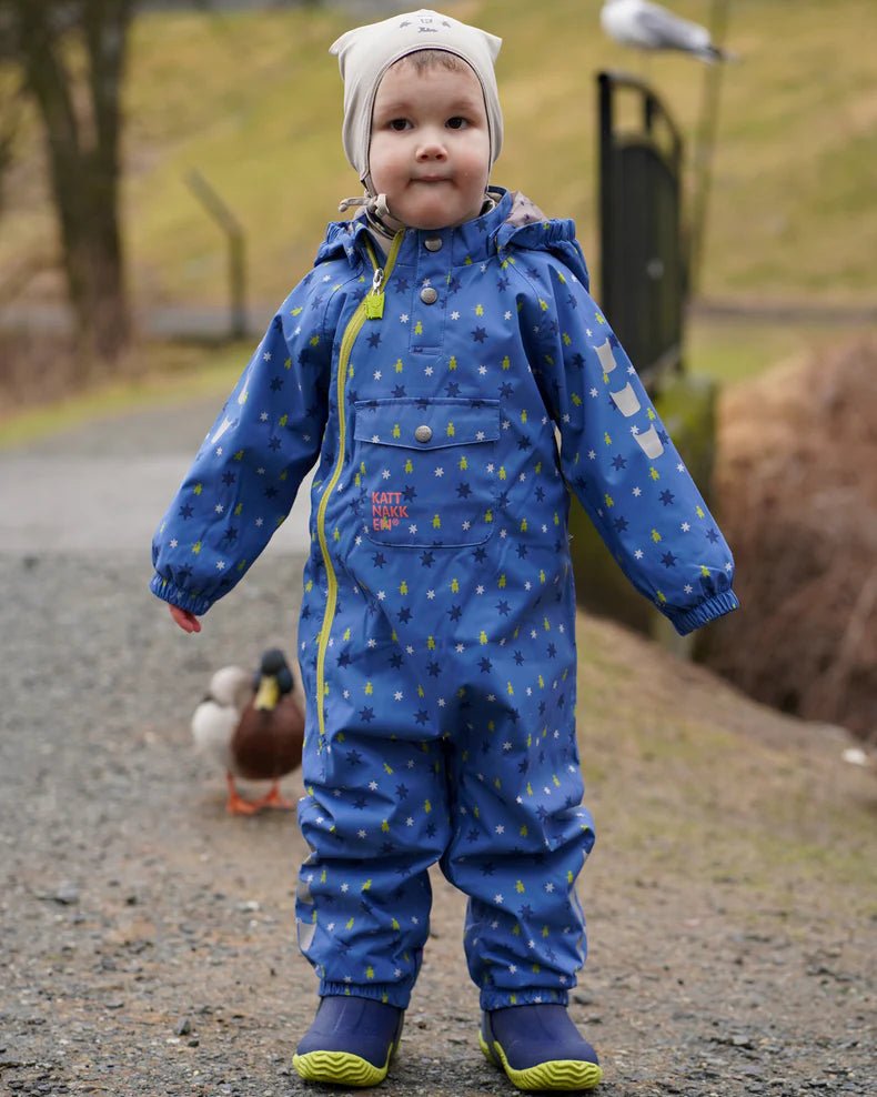 Kattnakken Vinddress Baby - Blå Horisont for barn - Brobrobrille