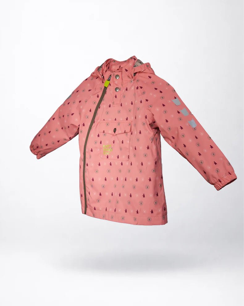 Kattnakken Vindjakke - Stokkrose for barn - Brobrobrille