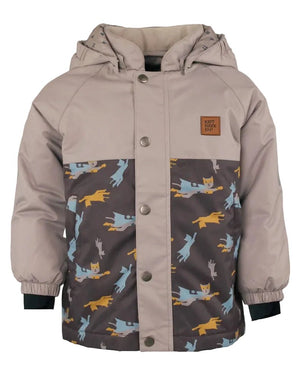 Kattnakken Vinterjakke til barn - Jord for barn - Brobrobrille