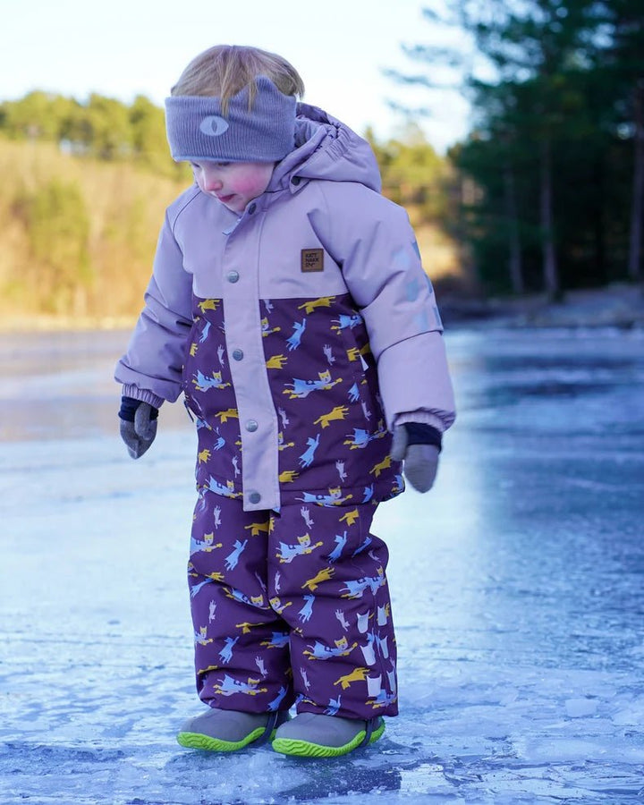 Kattnakken Vinterjakke til barn - Jord for barn - Brobrobrille