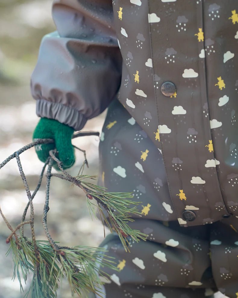 Kattnakken Vinterregndress Baby Pytt - Månefjell for barn - Brobrobrille