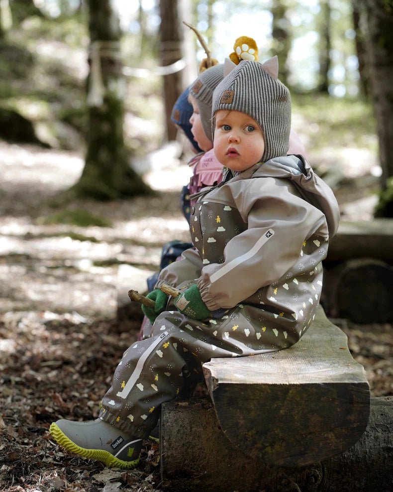 Kattnakken Vinterregndress Baby Pytt - Månefjell for barn - Brobrobrille