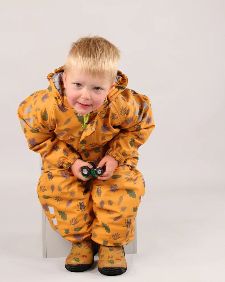 Kattnakken Vinterregndress Slaps - Honning for barn - Brobrobrille