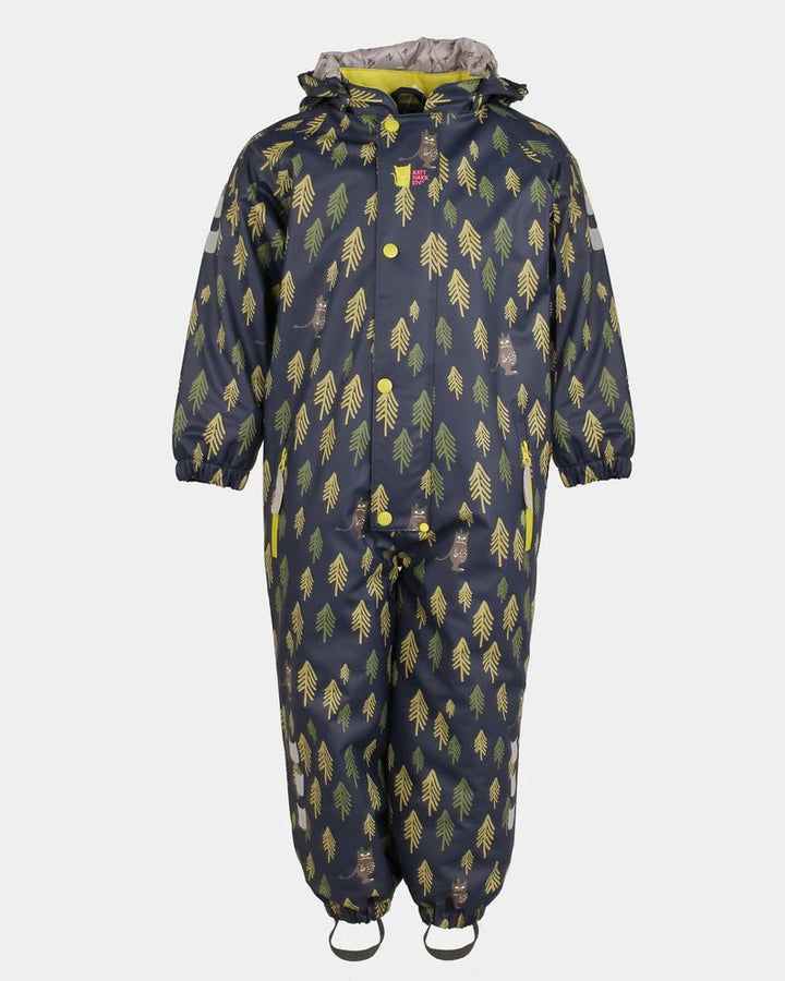 Kattnakken Vinterregndress Slaps - Marine for barn - Brobrobrille