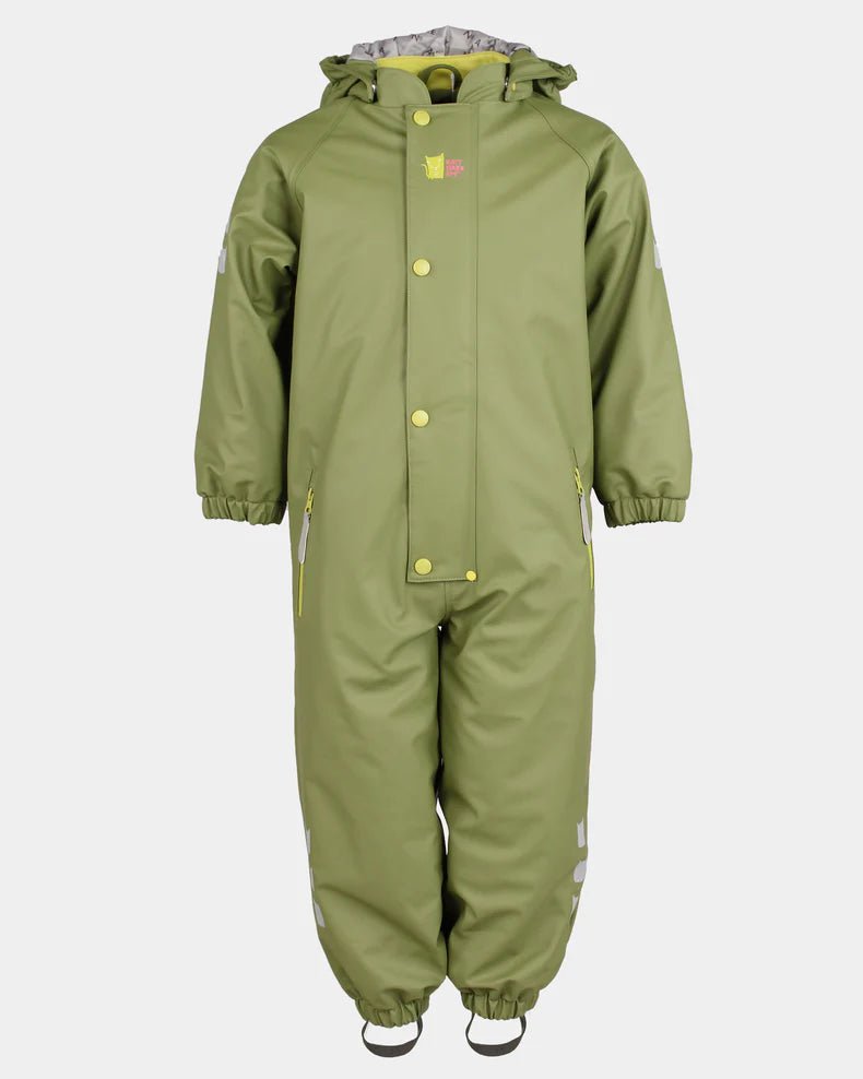 Kattnakken Vinterregndress Slaps - Mose for barn - Brobrobrille