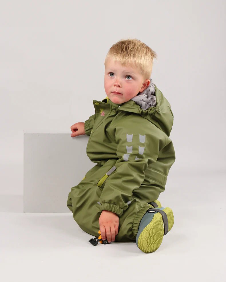 Kattnakken Vinterregndress Slaps - Mose for barn - Brobrobrille