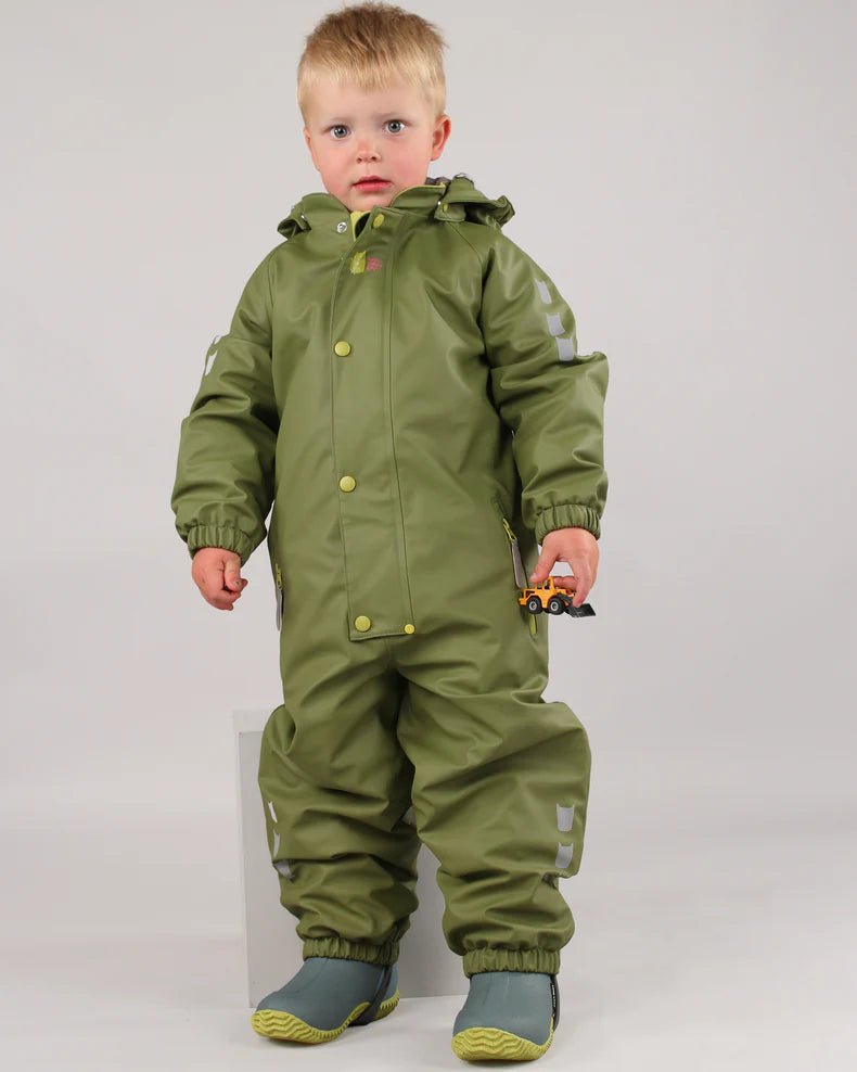 Kattnakken Vinterregndress Slaps - Mose for barn - Brobrobrille