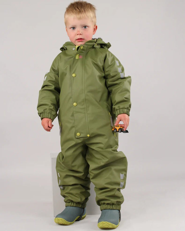 Kattnakken Vinterregndress Slaps - Mose for barn - Brobrobrille