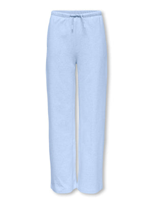 Kids Only Amalfi joggebukse - Cashmere Blue Melange for barn - Brobrobrille