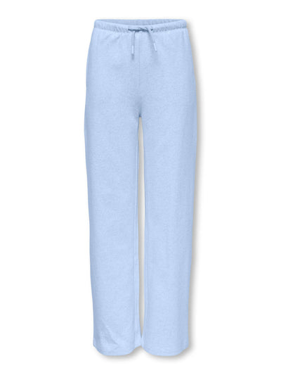 Kids Only Amalfi joggebukse - Cashmere Blue Melange for barn - Brobrobrille