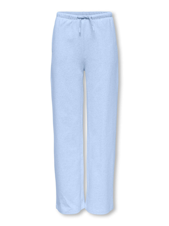 Kids Only Amalfi joggebukse - Cashmere Blue Melange for barn - Brobrobrille