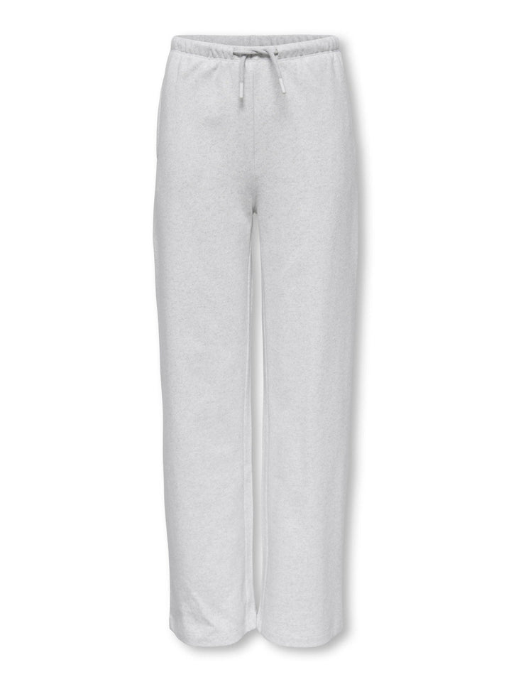 Kids Only Amalfi joggebukse - Oatmeal Melange for barn - Brobrobrille