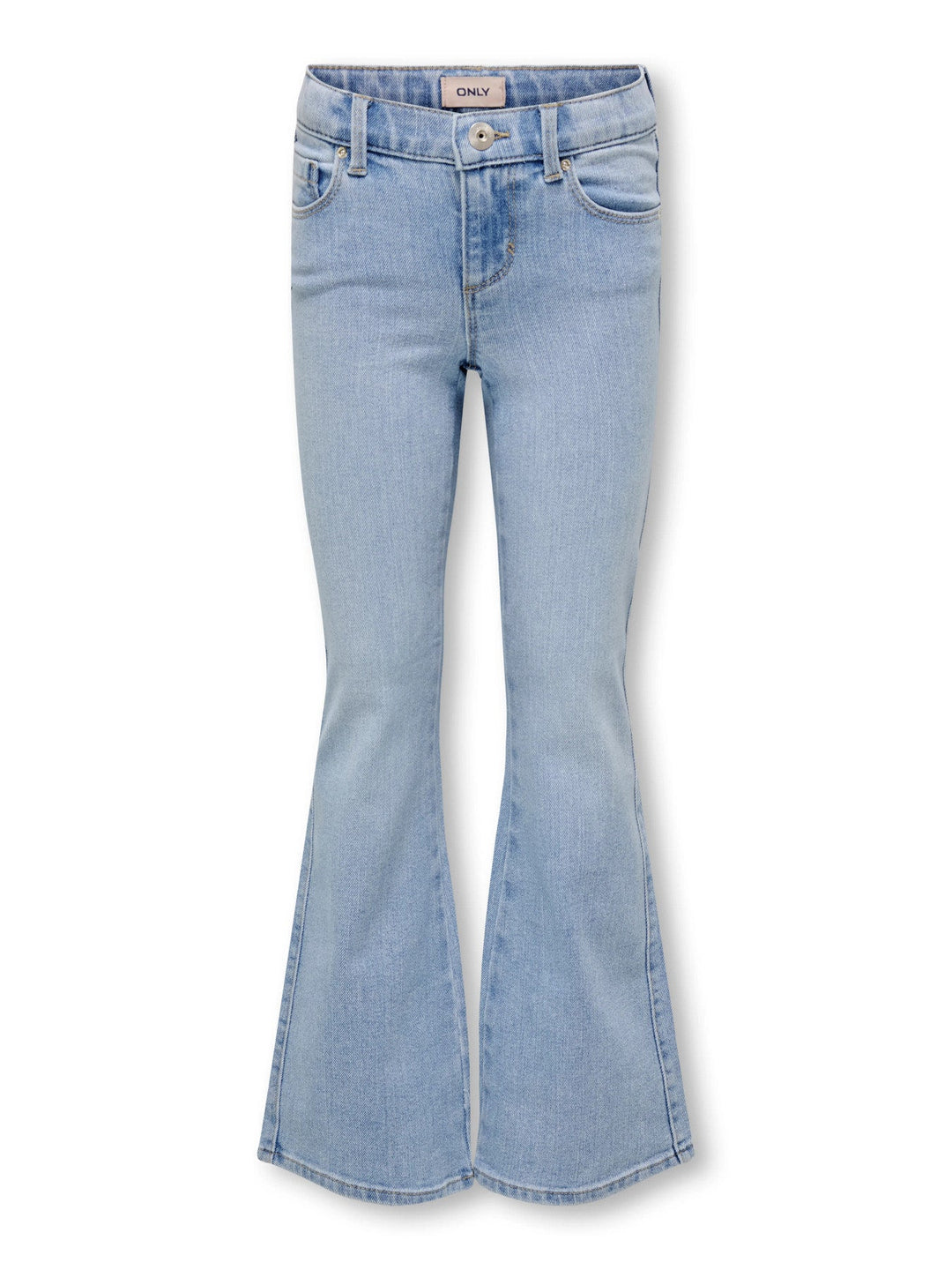 Kids Only Blair Flared Jeans - Light Blue Denim for barn - Brobrobrille