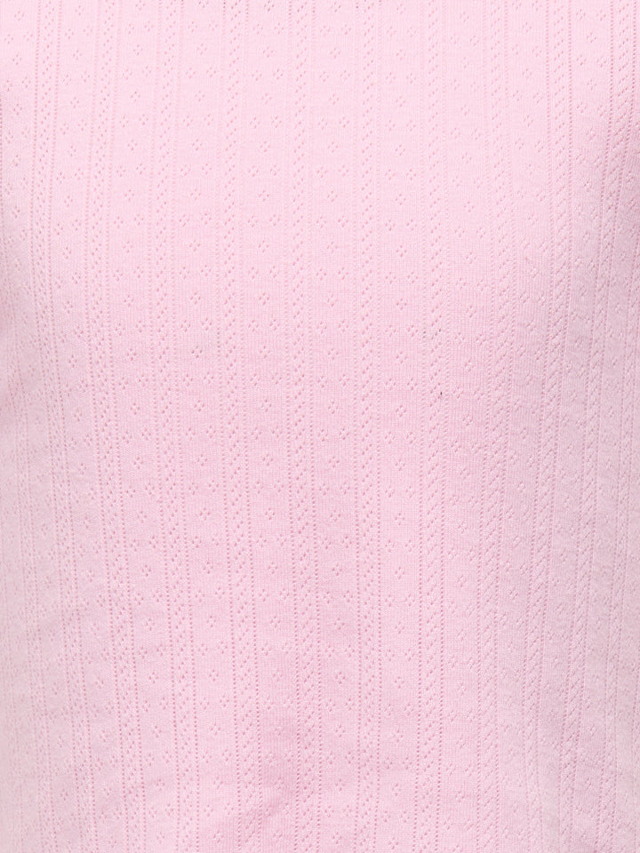 Kids Only Carlotta T - skjorte - Roseate Spoonbill for barn - Brobrobrille