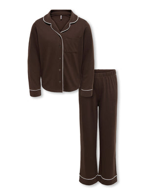 Kids Only Dream pysjamassett - Coffee Bean Pant for barn - Brobrobrille