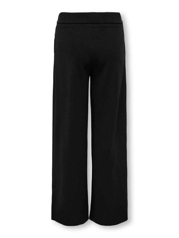 Kids Only Geggo Wide Bukse - Black for barn - Brobrobrille