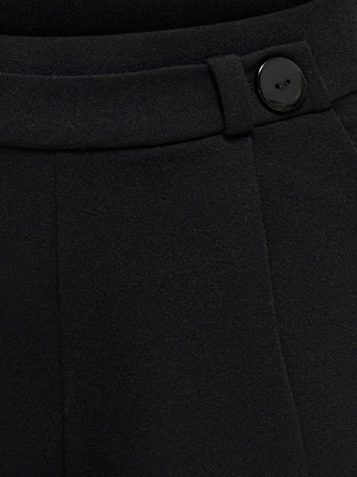 Kids Only Geggo Wide Bukse - Black for barn - Brobrobrille