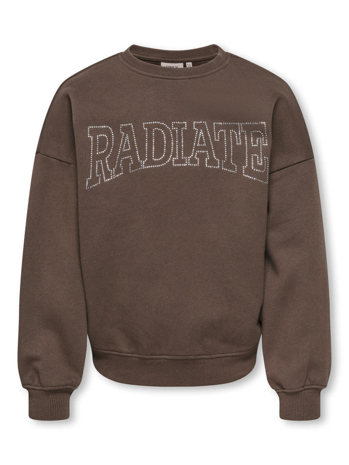 Kids Only Kiki oversized sweatshirt - Bracken Radiate for barn - Brobrobrille