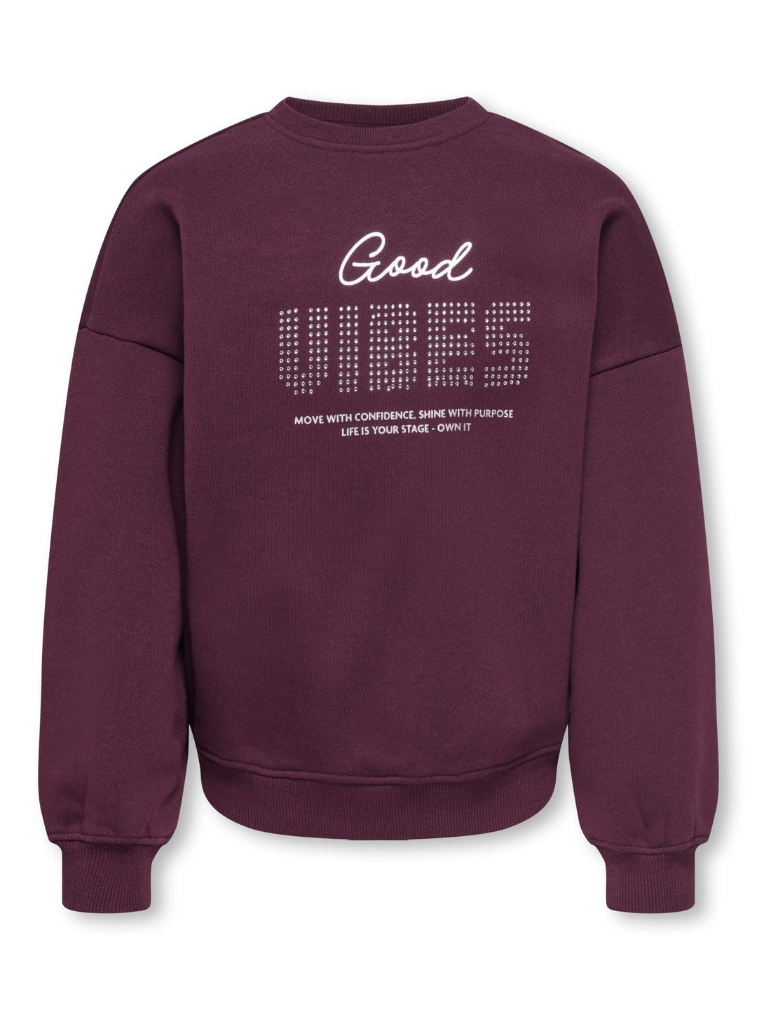 Kids Only Kiki oversized sweatshirt - Winetasting Vibes for barn - Brobrobrille