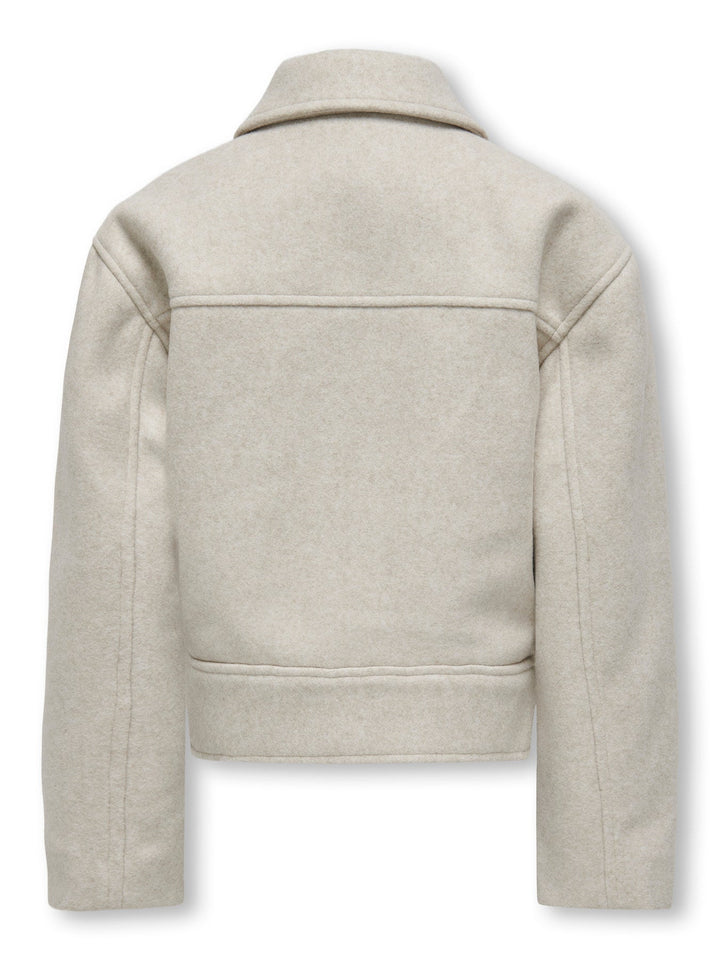 Kids Only Kogadina Jakke – Pumice Stone Melange for barn - Brobrobrille