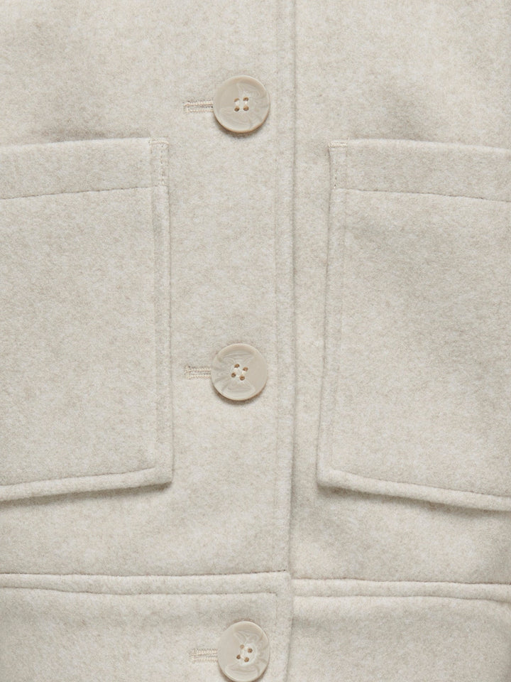 Kids Only Kogadina Jakke – Pumice Stone Melange for barn - Brobrobrille