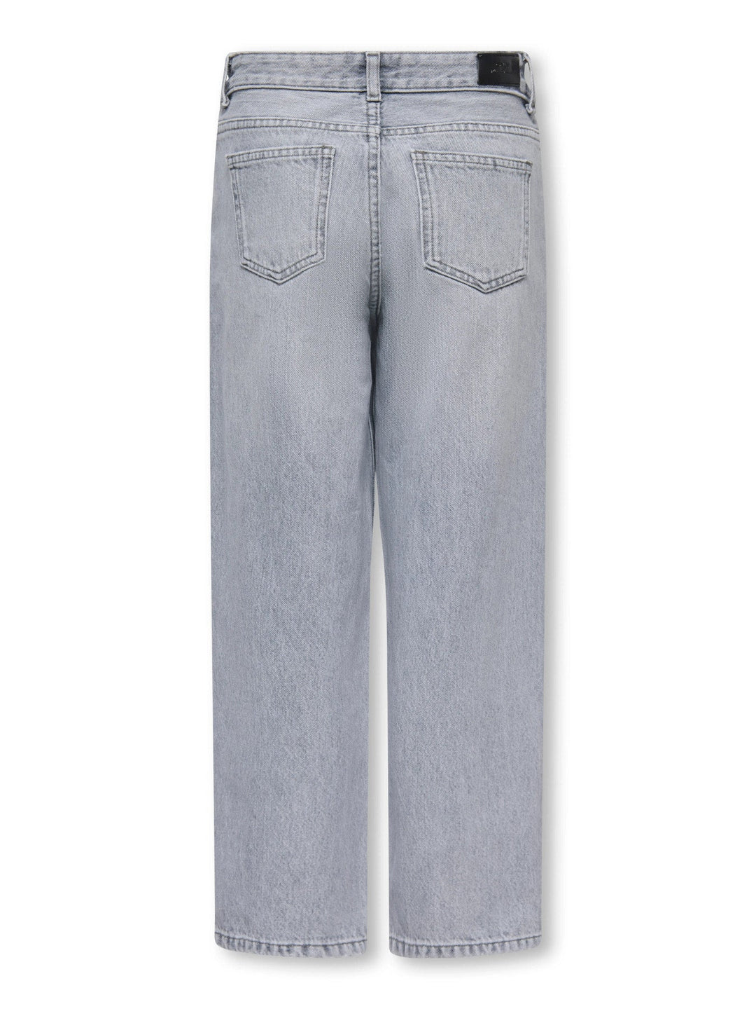 Kids Only Lopez jeans med vide ben - Medium Grey Denim for barn - Brobrobrille