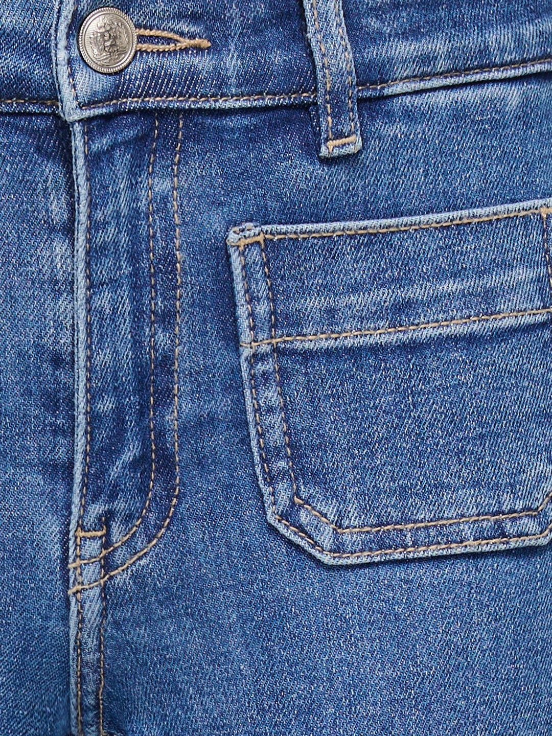 Kids Only Madison Flared Jeans - Light Blue Denim for barn - Brobrobrille