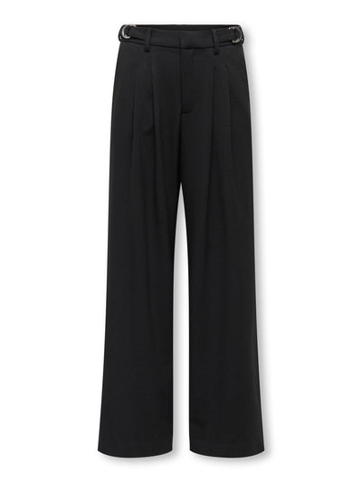 Kids Only Mavis bukse med vide ben - Black for barn - Brobrobrille