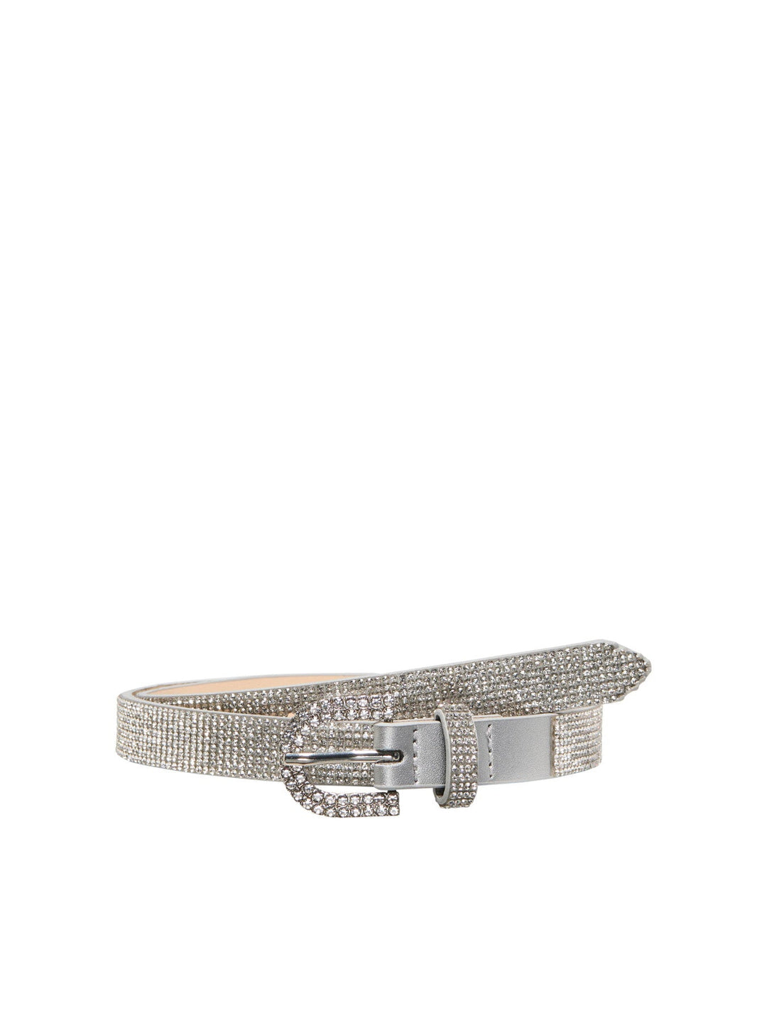 Kids Only Mila glitterbelte - Silver Metal for barn - Brobrobrille