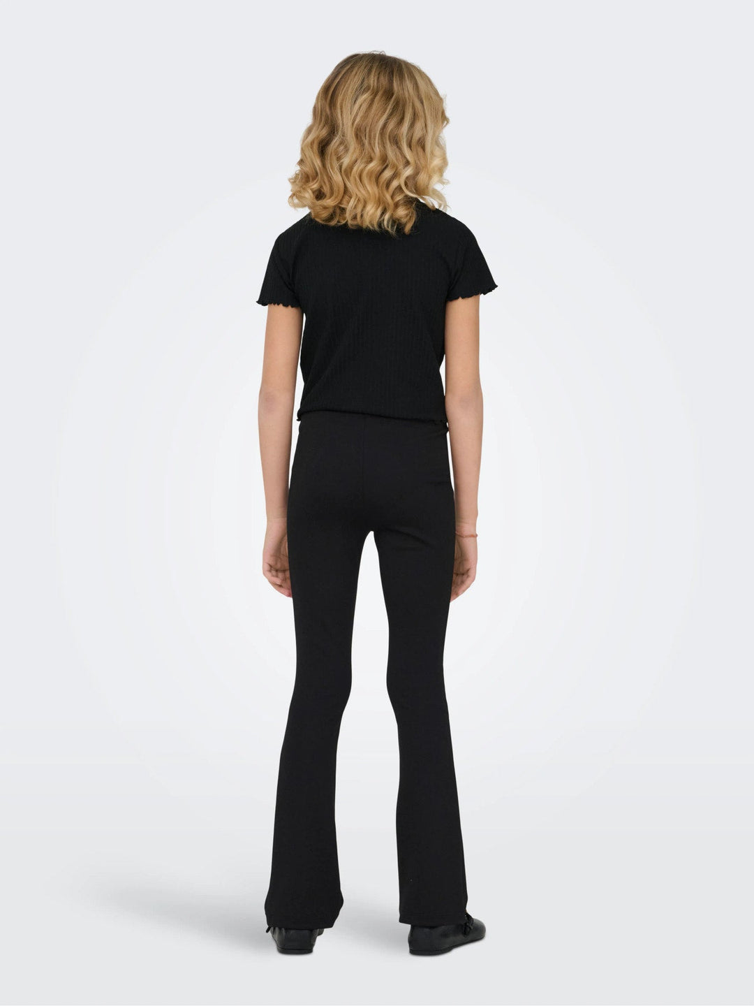 Kids Only Paige Flared bukse - Black for barn - Brobrobrille