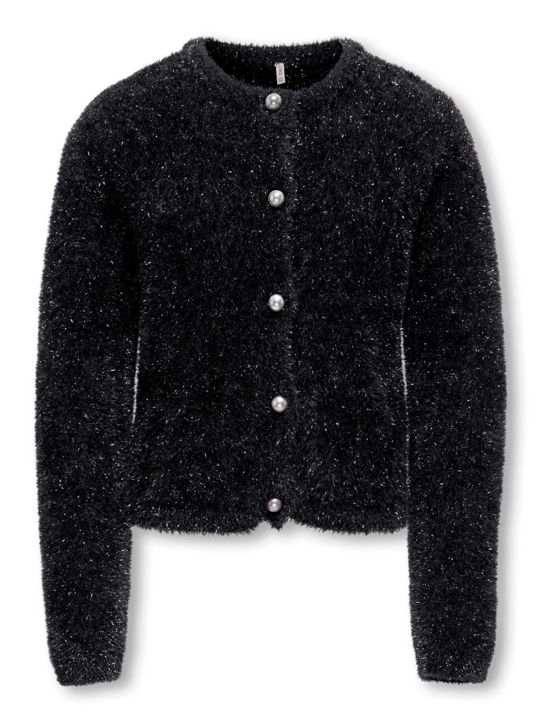 Kids Only Piumo glittercardigan - Black Glitter for barn - Brobrobrille