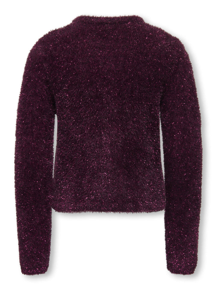 Kids Only Piumo glittercardigan - Winetasting Glitter for barn - Brobrobrille
