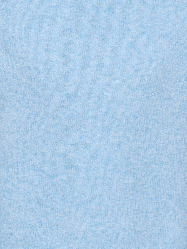 Kids Only Rica strikkegenser - Little Boy Blue Melange for barn - Brobrobrille