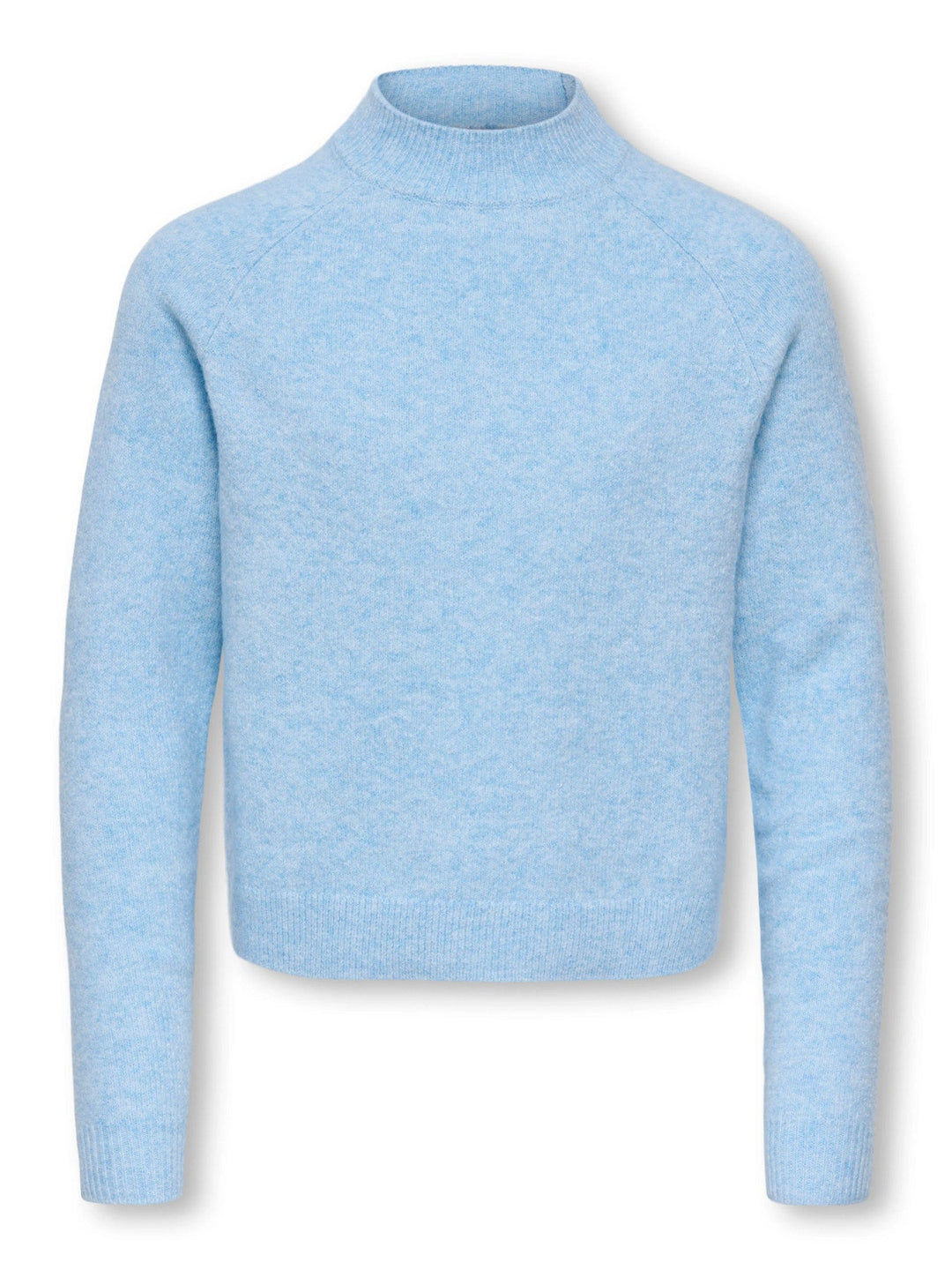 Kids Only Rica strikkegenser - Little Boy Blue Melange for barn - Brobrobrille
