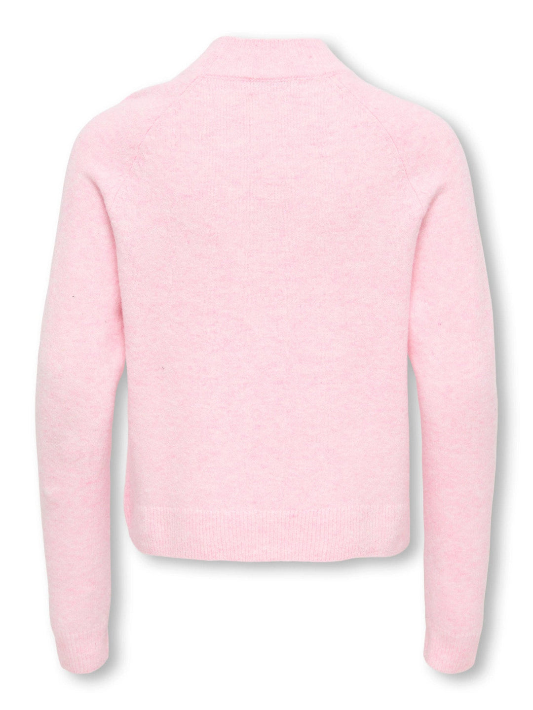 Kids Only Rica strikkegenser - Parfait Pink Melange for barn - Brobrobrille