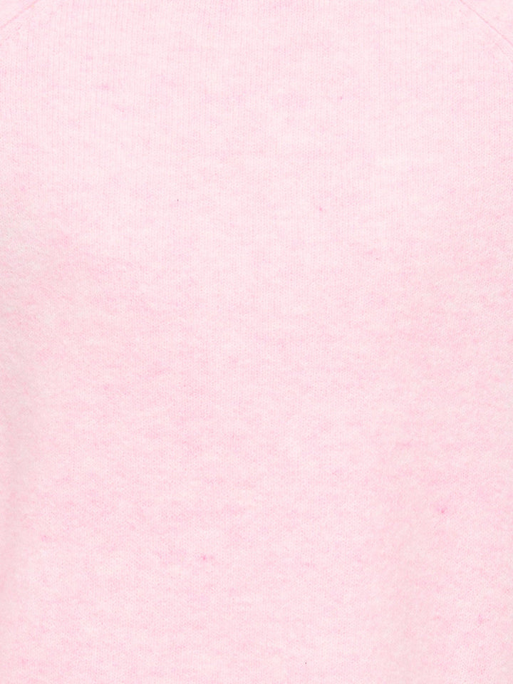 Kids Only Rica strikkegenser - Parfait Pink Melange for barn - Brobrobrille