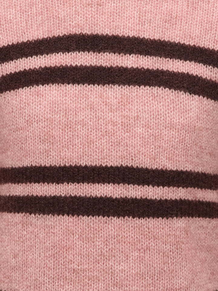 Kids Only Sophie strikkegenser - Woodrose Fudge for barn - Brobrobrille