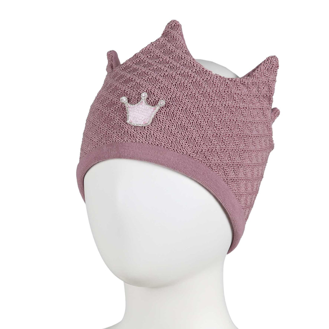 Kivat Kronepannebånd i Ull - Dusty Rose for barn - Brobrobrille