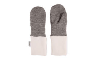 Kivat Ullvotter - Beige for barn - Brobrobrille