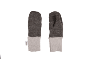 Kivat Ullvotter - Brun Melert for barn - Brobrobrille