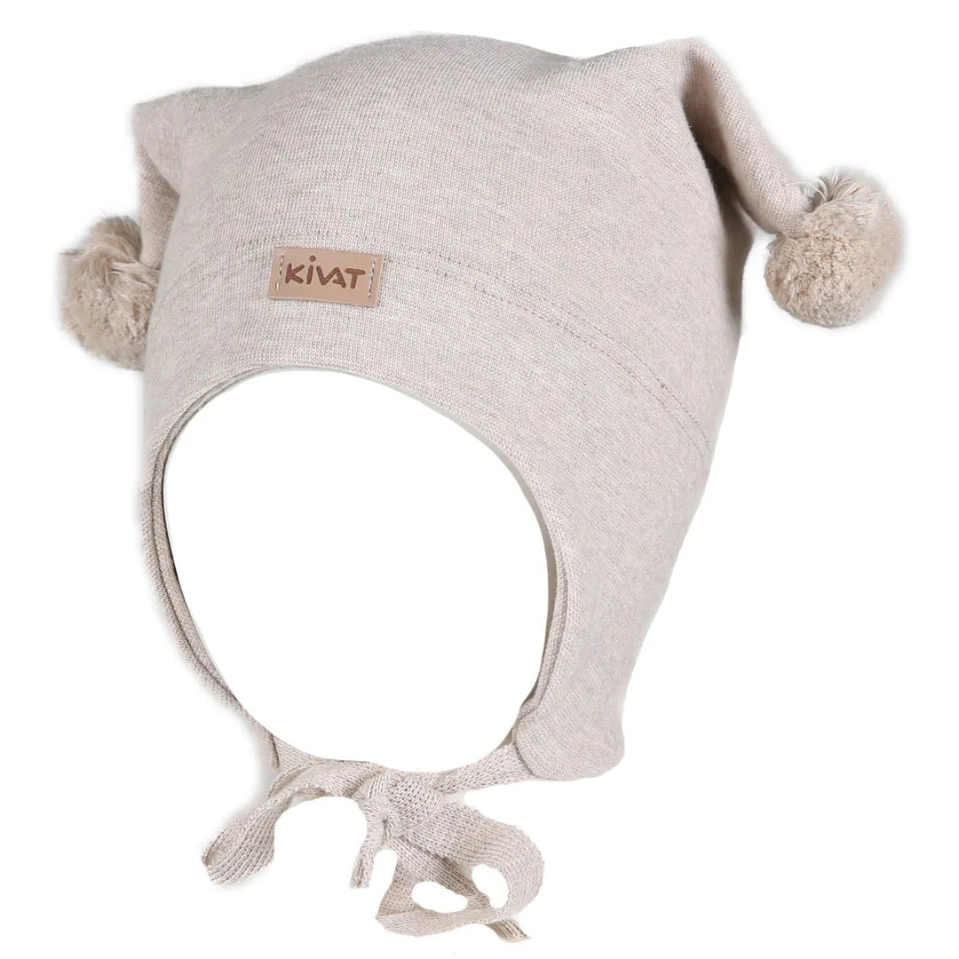 Kivat Vårue med knyting og dusker - Sand for barn - Brobrobrille