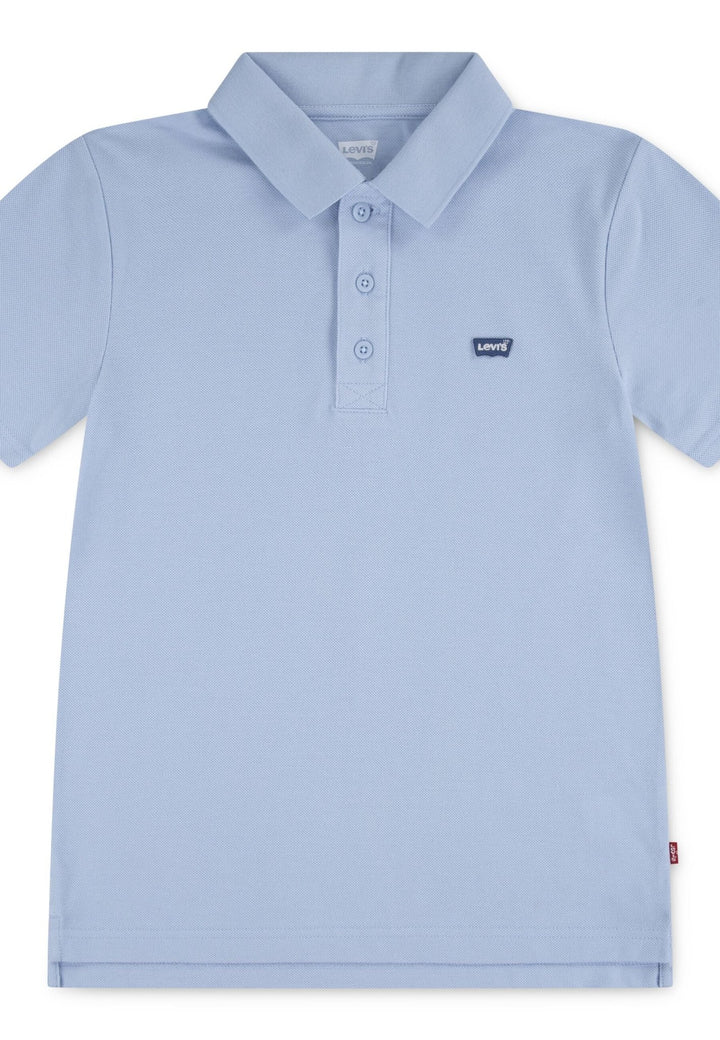 Levi’s Back Neck Tape Polo for barn - Chambray Blue for barn - Brobrobrille
