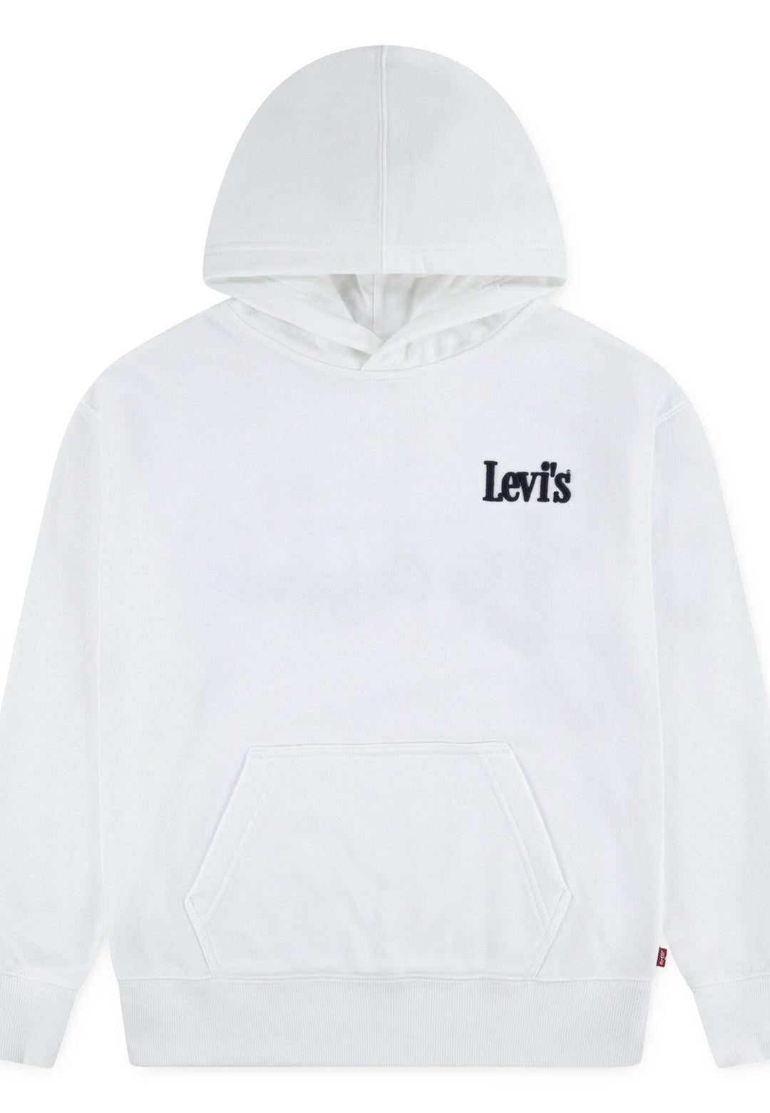 Levi’s Classic and Clean hettegenser for barn - Bright White for barn - Brobrobrille