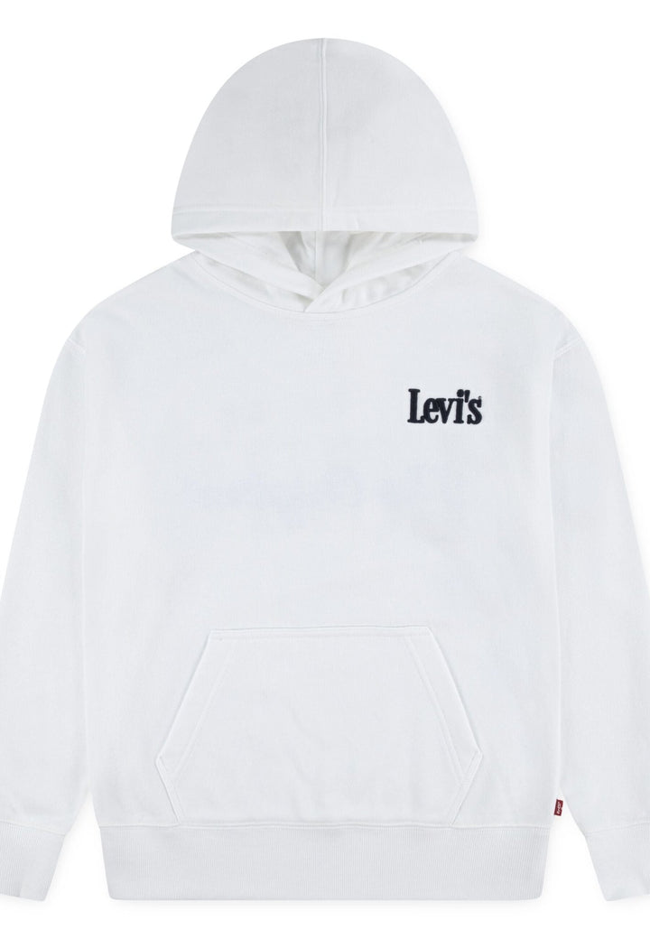 Levi’s Classic and Clean hettegenser for barn - Bright White for barn - Brobrobrille