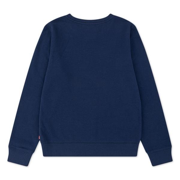 Levi’s Mini Logo crewneck genser for barn - Dress Blues for barn - Brobrobrille