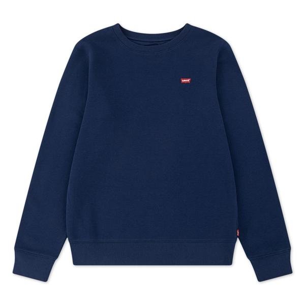 Levi’s Mini Logo crewneck genser for barn - Dress Blues for barn - Brobrobrille