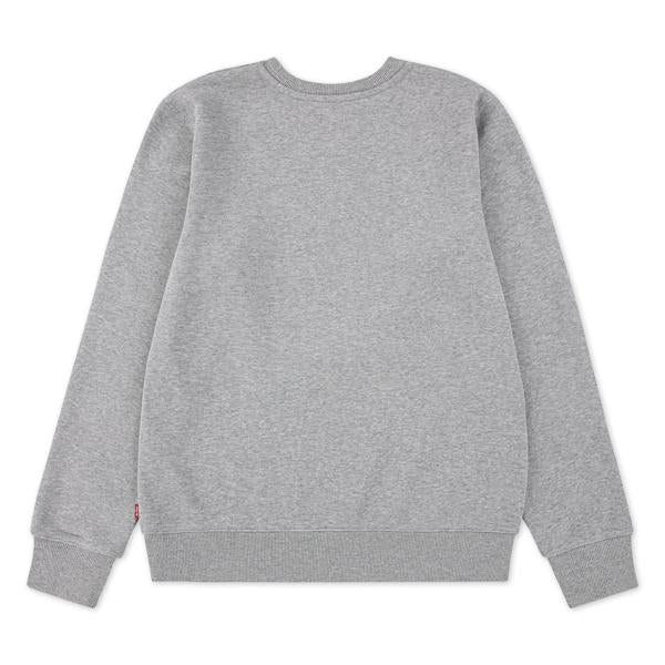 Levi’s Mini Logo crewneck genser for barn - Grey Heather for barn - Brobrobrille