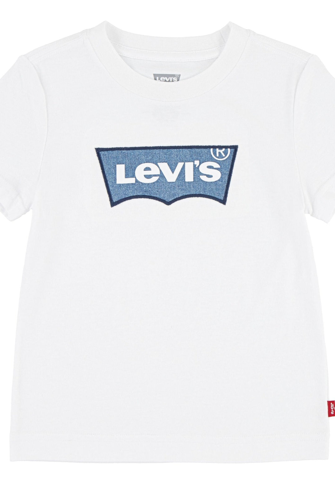 Levi’s My First Batwing t - skjorte for barn - Bright White for barn - Brobrobrille